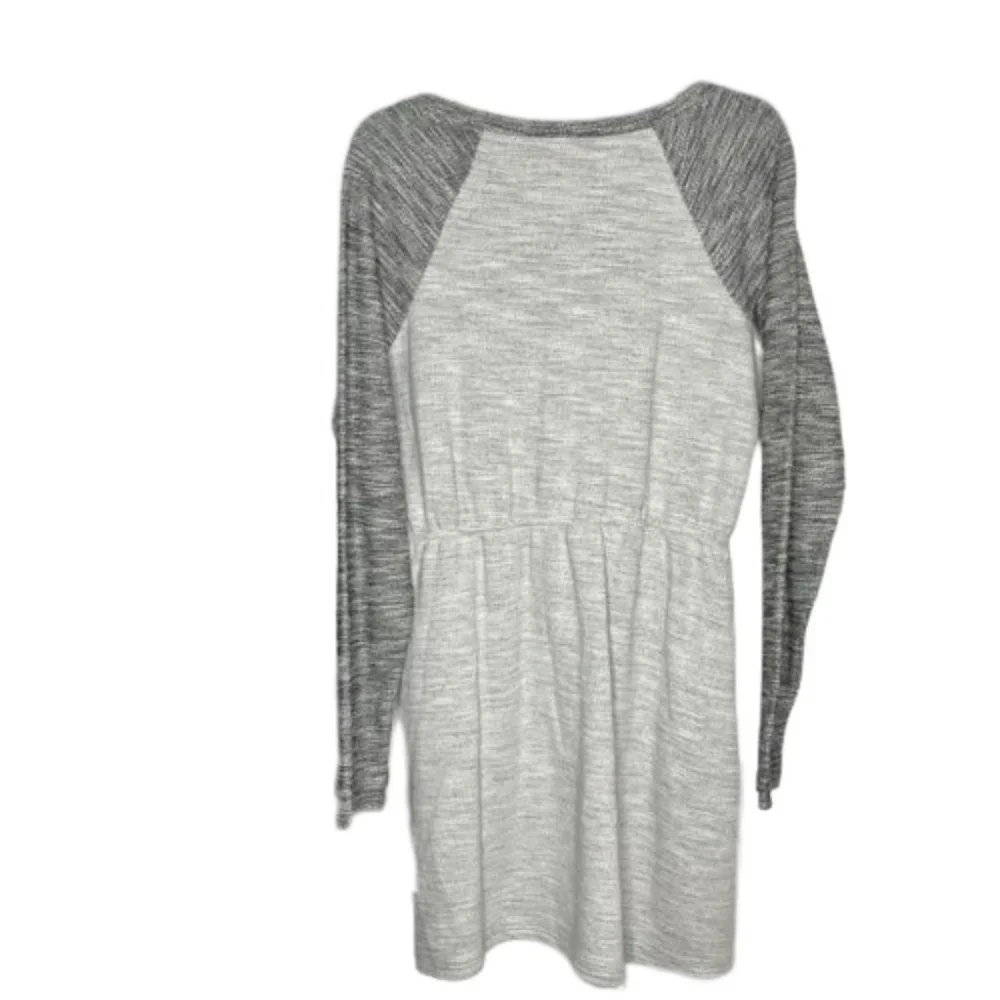 Anthropologie Saturday Sunday Gael Marled Cotton Knit Dress - L